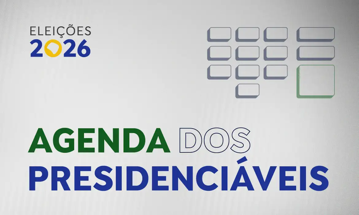 ELEIÇÕES 2026: Confira a agenda dos presidenciáveis nesta quarta-feira (7)