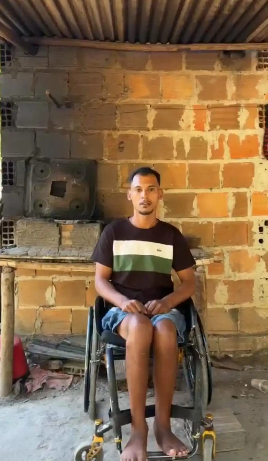 Trabalhador que ficou paraplégico durante acidente em obra a serviço de Prefeitura cobra Justiça